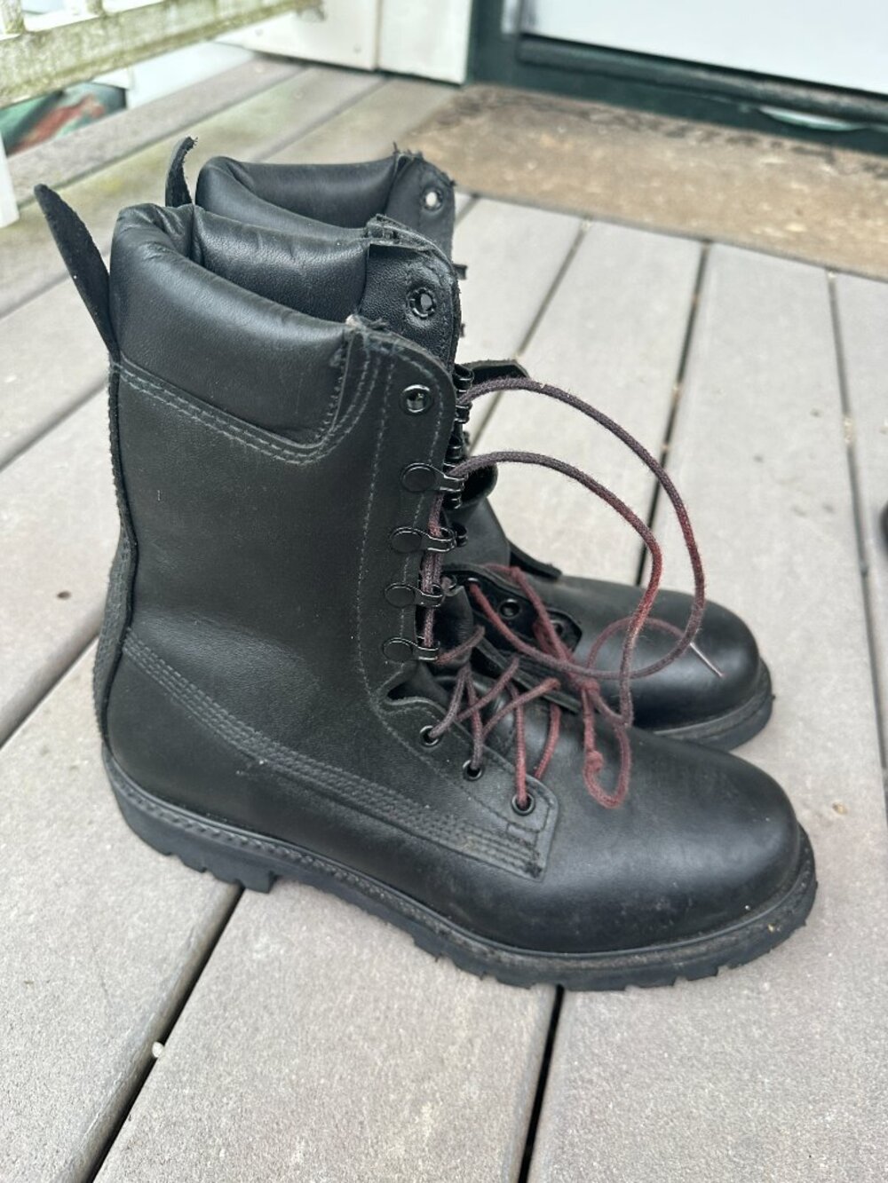 Honeywell pro series 3050B wildland firefighter boots leather sz 10 M NOS Mens